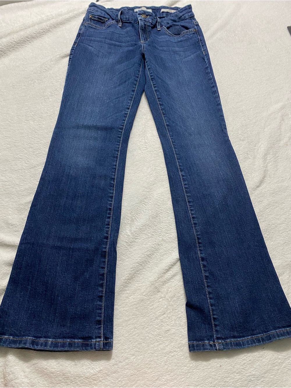 Guess Women's Dark Indigo Flare Jeans